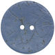 Union Knopf Bottone 2 fori, cocco, 23mm | 661-blu