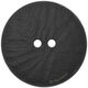 Union Knopf Bottone a 2 fori gocce di cocco 40mm | 080-nero