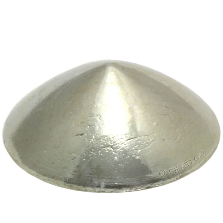 Union Knopf Rivetto viti 12mm | 82-argento