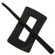 Lana Grossa Pezzo decorativo 58706 | 80-nero