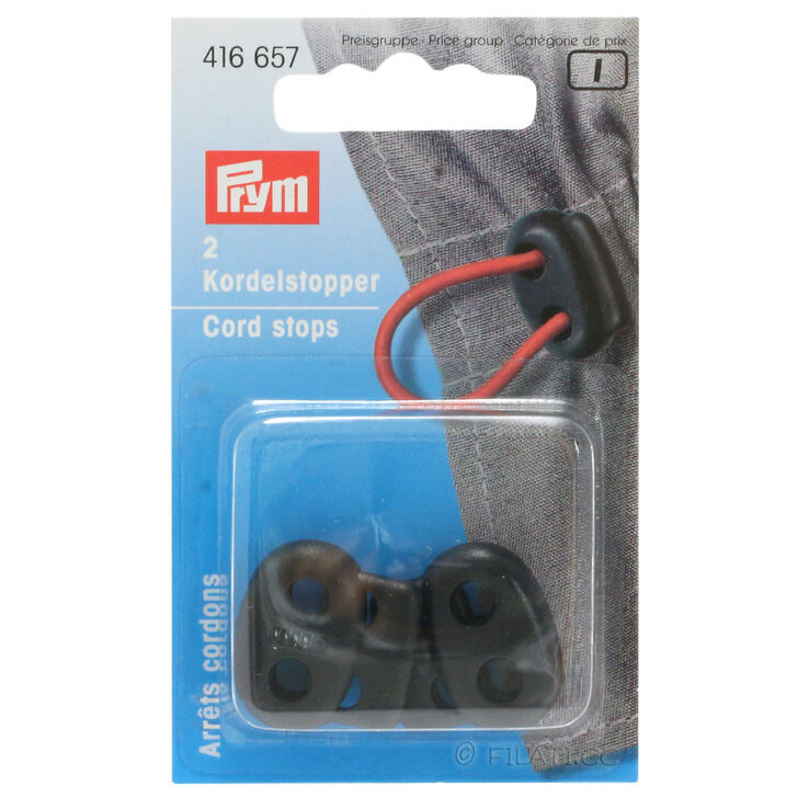 Prym Bloccacordoncini 23mm | 657-nero