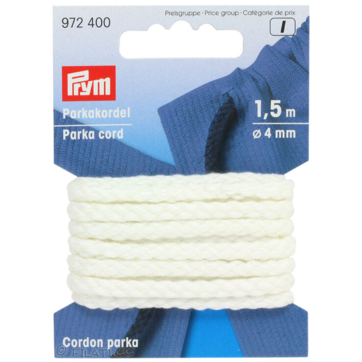 Prym Cordone parka 1,5m | 400-bianco