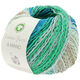 Lana Grossa A MANO (Linea Pura) | 26-bianco/grigio chiaro/giada/beige grigio/blu turchese