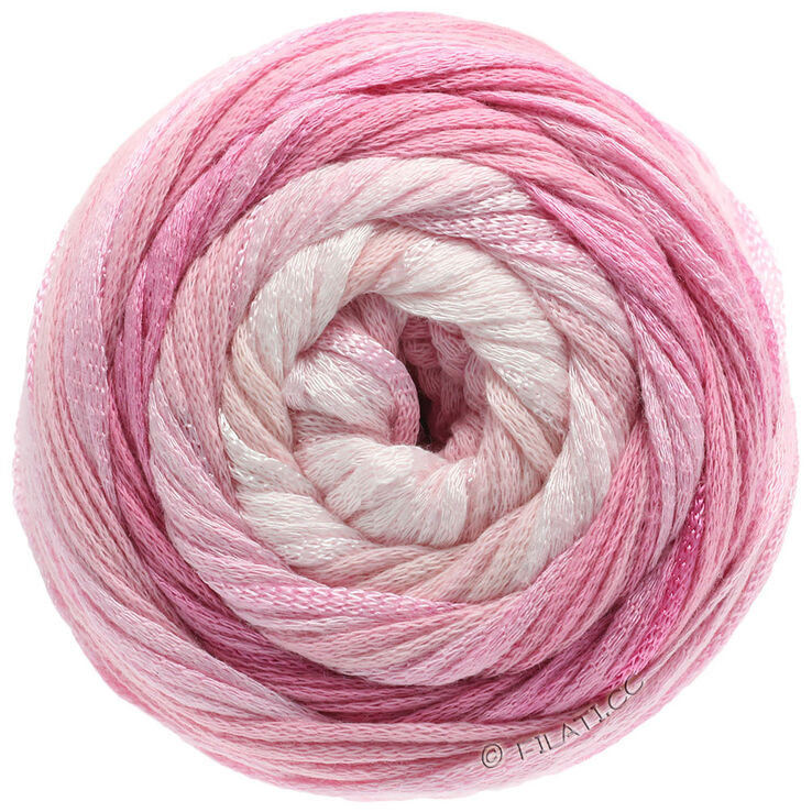 Lana Grossa ALLEGRO Dégradé | 201-ecru/rosa delicata/rosa/garofano/rosa vivo