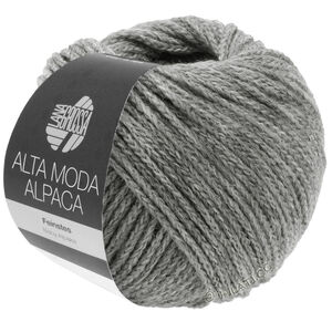 Lana Grossa ALTA MODA ALPACA | 012-grigio chiaro puntinato