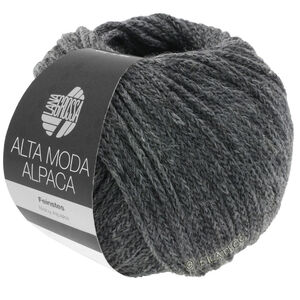 Lana Grossa ALTA MODA ALPACA | 022-grigio scuro puntinato