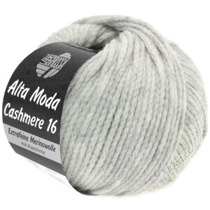 Lana Grossa ALTA MODA CASHMERE 16 | 01-grigio chiaro puntinato