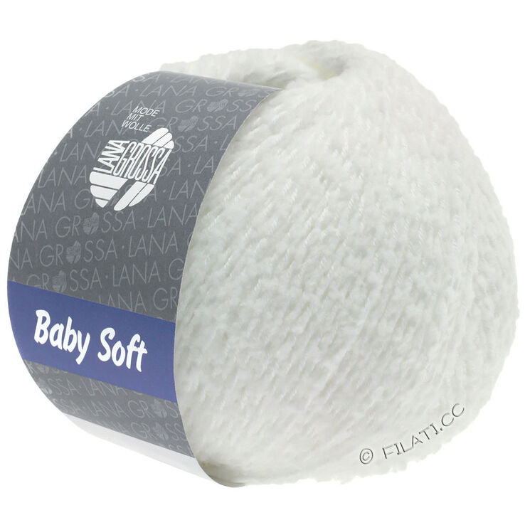 Lana Grossa BABY SOFT | 01-bianco