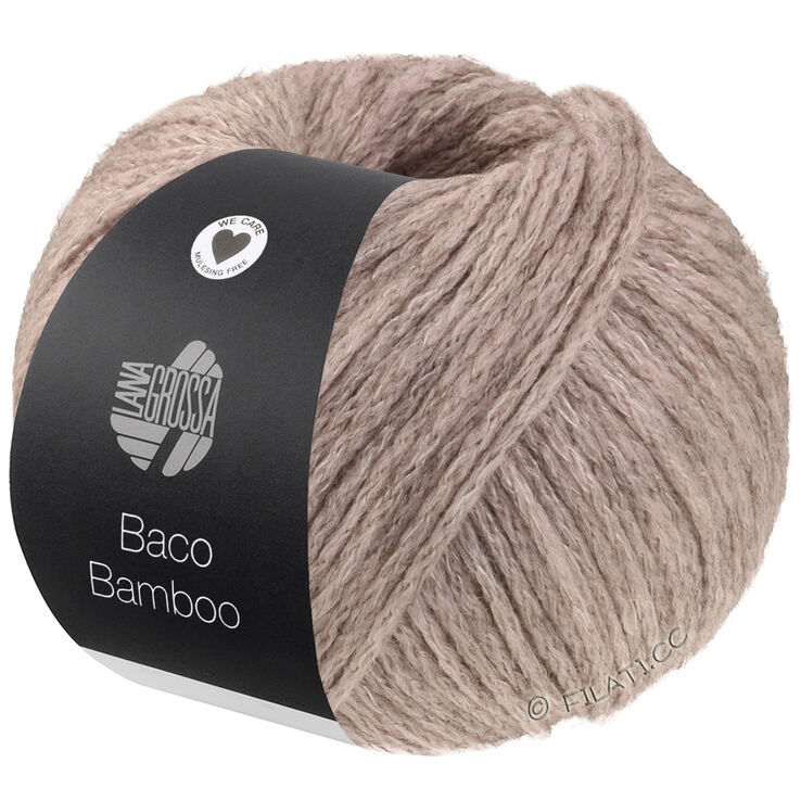 Lana Grossa BACO BAMBOO | 01-rosa grigio