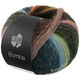 Lana Grossa BOMBA | 07-pesca/verde bianco/verde chiaro/verde scuro/ottanio grigio/grigio marrone/blu turchese