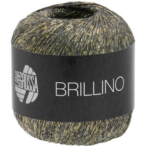 Lana Grossa BRILLINO | 05-grigio/oro