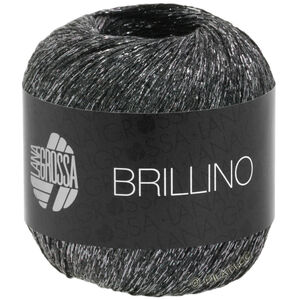 Lana Grossa BRILLINO | 18-antracite/argento