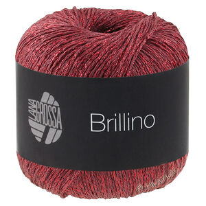 Lana Grossa BRILLINO | 49-rosso scuro