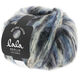 Lana Grossa BRUSHY Uni/Print (lala BERLIN) | 105-ecru/blu chiaro/blu colomba/blu notte/antracite