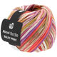 Lana Grossa BULKY Print (ABOUT BERLIN) | 156-bianco/porpora/arancio/corallo/grigio marrone