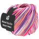 Lana Grossa BULKY Print (ABOUT BERLIN) | 158-bianco/salmone/rosa vivo/viola