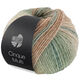 Lana Grossa CINQUE MULTI | 12-grigio chiaro/verde grigio/grège/turchese /genziana puntinato