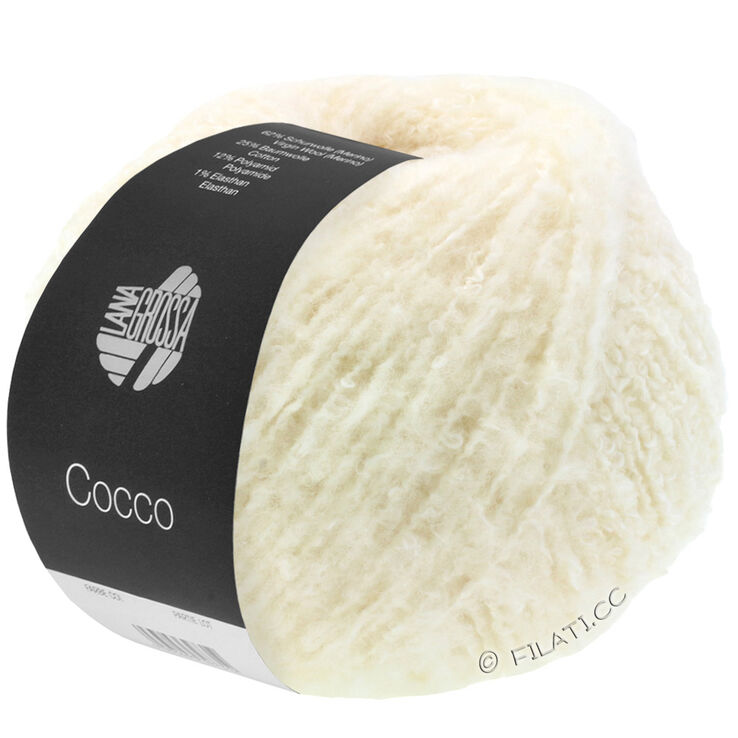 Lana Grossa COCCO | 01-ecru