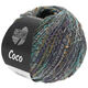 Lana Grossa COCO | 09-grigio chiaro/turchese  /viola/cammello