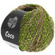 Lana Grossa COCO | 16-oliva/rosa vivo/verde scuro