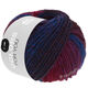 Lana Grossa COLORS FOR YOU | 161-blu nero/blu acciaio/viola scuro/melanzana
