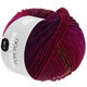 Lana Grossa COLORS FOR YOU | 163-viola rosso/melanzana/ocra/marrone scuro/verde scuro