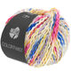 Lana Grossa COLORTWIST | 03-bianco/rosa vivo/giallo/porpora grigio/blu