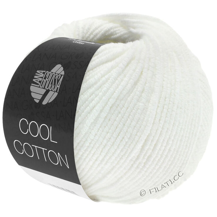 Lana Grossa COOL COTTON | 01-bianco