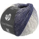 Lana Grossa COOL MERINO Dégradé | 303-blu scuro/grigio blu/grigio chiaro