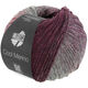 Lana Grossa COOL MERINO Dégradé | 305-mora/rosso grigio/grigio