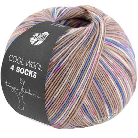 COOL WOOL 4 SOCKS PRINT III di Lana Grossa