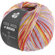 Lana Grossa COOL WOOL 4 SOCKS PRINT III | 7208-blu viola/curry/argilla rosso/ecru/fucsia