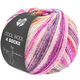 Lana Grossa COOL WOOL 4 SOCKS PRINT | 7761-ruggine/beige chiaro/cognac/mora/fucsia/rosso vino/grigio chiaro