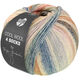 Lana Grossa COOL WOOL 4 SOCKS PRINT | 7768-torrone/natura/grigio chiaro/verde grigio/beige verde/salmone/rosa pallido/grigio blu