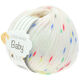 Lana Grossa COOL WOOL Baby 25g | 351-bianco/blu/verde/giallo