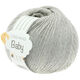 Lana Grossa COOL WOOL Baby Uni/Print 50g | 206-grigio chiaro puntinato