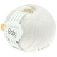 Lana Grossa COOL WOOL Baby Uni/Print 50g | 207-bianco