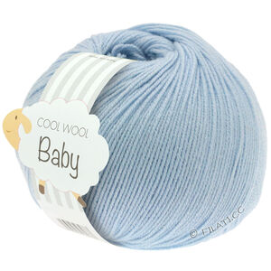 Lana Grossa COOL WOOL Baby Uni/Print 50g | 208-blu chiaro