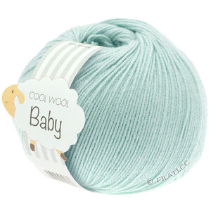 Lana Grossa COOL WOOL Baby Uni/Print 50g | 257-turchese chiaro