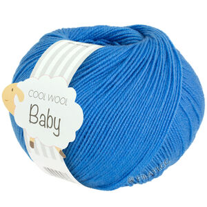 Lana Grossa COOL WOOL Baby Uni/Print 50g | 322-blu fiordaliso