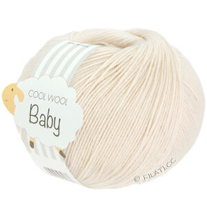 Lana Grossa COOL WOOL Baby Uni/Print 50g | 323-conchiglia