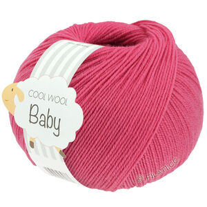 Lana Grossa COOL WOOL Baby Uni/Print 50g | 341-lampone
