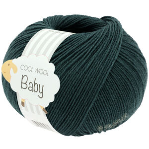 Lana Grossa COOL WOOL Baby Uni/Print 50g | 350-ottanio scuro