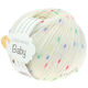 Lana Grossa COOL WOOL Baby Uni/Print 50g | 351-bianco/rosso/blu/verde/giallo