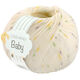 Lana Grossa COOL WOOL Baby Uni/Print 50g | 368-bianco/giallo limone/grigio chiaro/verde chiaro