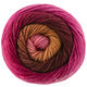Lana Grossa COOL WOOL Big Color | 4049-torrone/marrone cioccolato/viola rosso/ciclamino/fucsia/rosa vivo/cammello