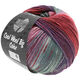 Lana Grossa COOL WOOL Big Color | 4004-verde grigio/rosa antico/borgogna/viola scuro/viola grigio/bacca