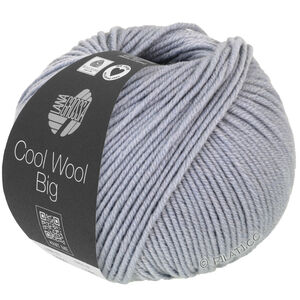 Lana Grossa COOL WOOL Big  Uni/Melange | 1019-grigio blu
