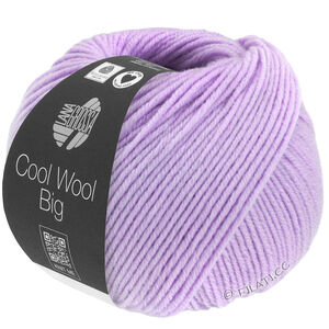 Lana Grossa COOL WOOL Big  Uni/Melange | 1025-lilla