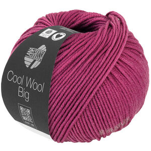 Lana Grossa COOL WOOL Big  Uni/Melange | 1027-rosso indiano
